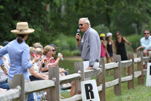 The Storyteller at the 5th Anniversary "Horse Country Road Tour." (photo)