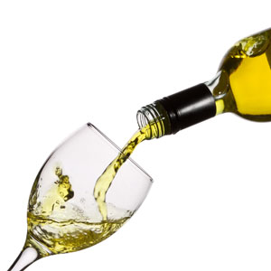The Cleveland Storyteller at a wine tasting event